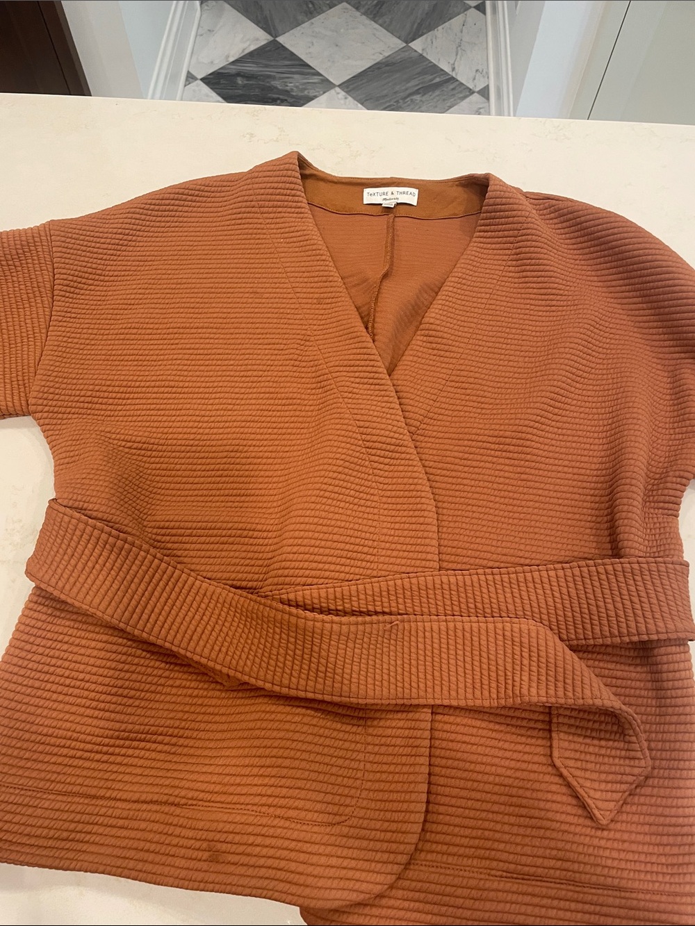MADEWELL Ribbed Wrap Jacket - Picture 10 of 13